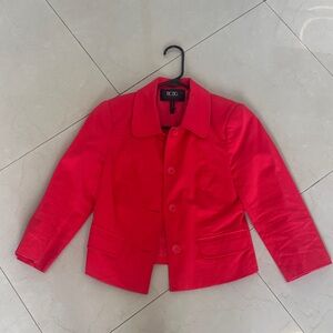 BCBG Vibrant Red Blazer